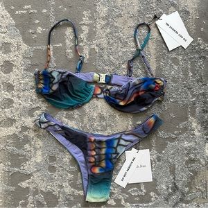 With Jean Bikini Set